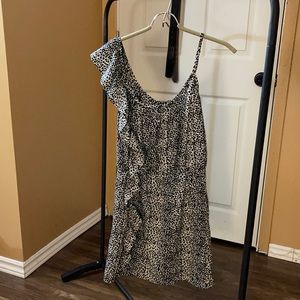 Summer short dress polyester